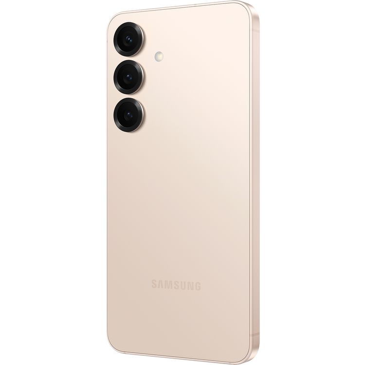 Samsung Galaxy S25+ with 256GB Capacity, 6.7-inch Screen Size, Octa-Core CPU, 5G Network Technology, Rounded Design, 50MP Rear Camera, Middle East Version - Pink Gold