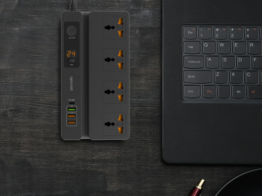 Multi-Function Socket With Phone Stand