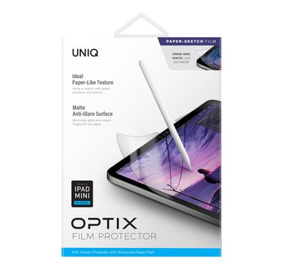 UNIQ Optix Paper-Sketch Film Screen Protector for iPad Mini 6th Gen 