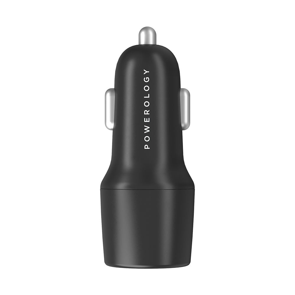 Powerology Dual Port LED Car Charger