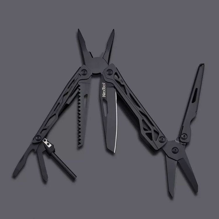 Xiaomi Nextool KT5024 Multifunctional Knife 10 in 1 Tool (3032241) - Black