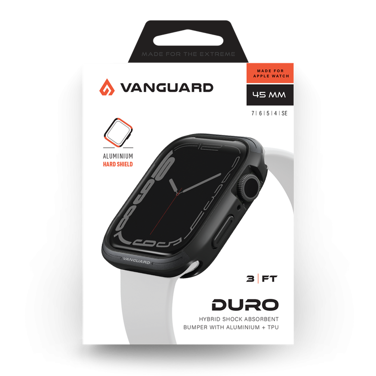 Viva Madrid Vanguard Duro Case for Apple Watch 45mm - Gunmetal