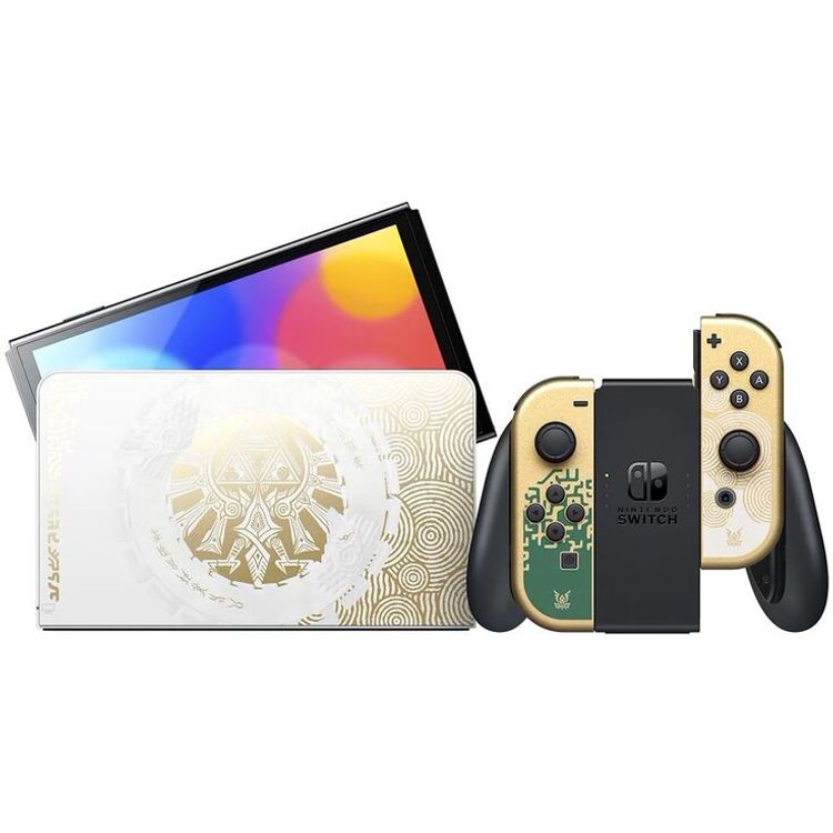 Nintendo Switch OLED Model - The Legend of Zelda: Tears of the Kingdom Edition - Black / Gold