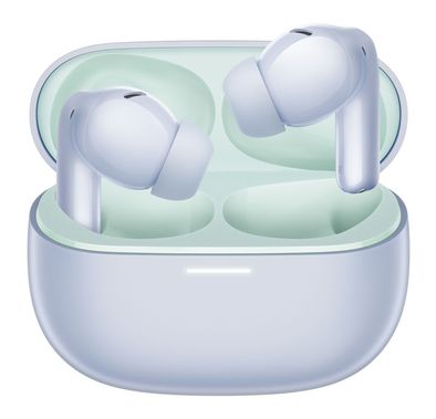 Xiaomi Redmi Buds 5 Pro Earbuds, True Wireless, Noise Cancellation, 38 Hours Battery Life, 5 Minutes Charging Time, Media Control Type - Aurora Purple