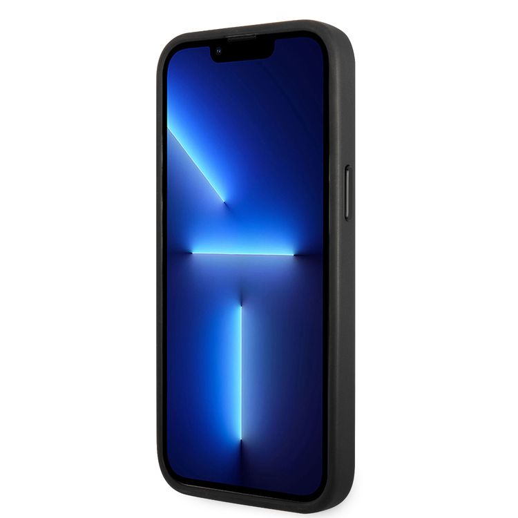 Tumi HC Leather Case With Vertical Card Slot iPhone 14 Pro Max - Black