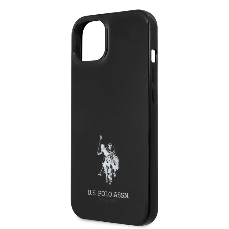 CG MOBILE U.S. Polo Assn. Full TPU Mini Horses Logo USPA Compatible for iPhone 13 (6.1") Drop Resistant, Easy Access to All Ports, Anti-Scratch