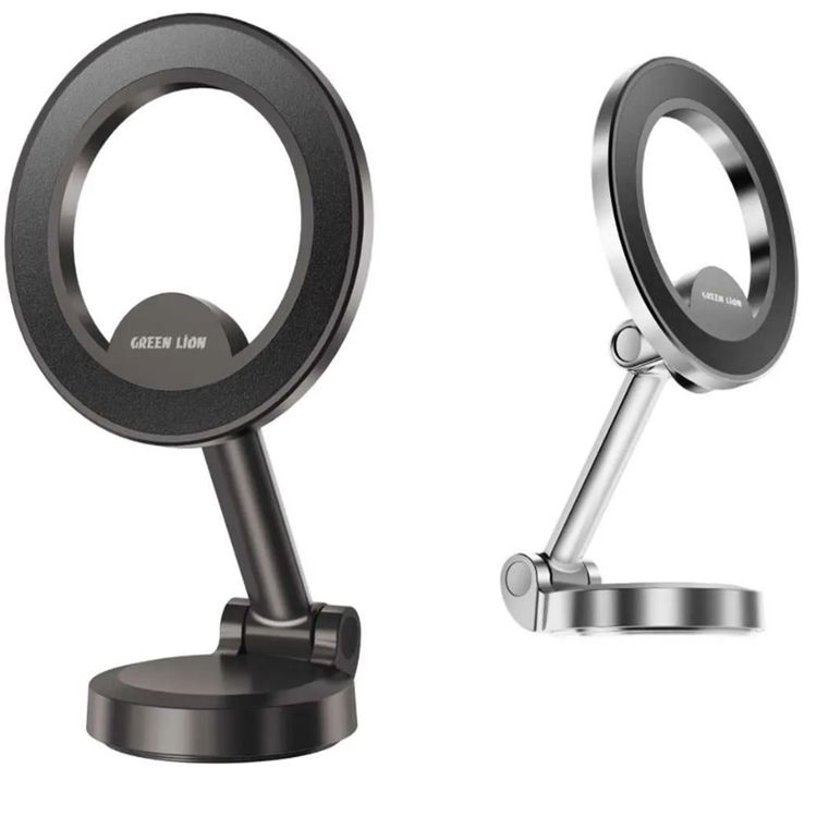 Green Lion Maghold 360 Car Mount, MagSafe Compatible, Powerful Magnet, Zinc Alloy Material - Black