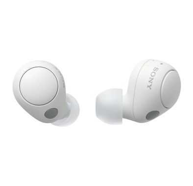 Sony WF-C700N Truly Wireless In-Ear Earbuds, Noise Cancelling, In Shell Microphone Type, 10 m Wireless Range - White