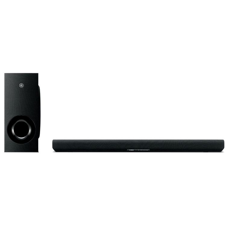 Yamaha SR-B40A Soundbar with Dolby Atmos, 4 Sound Modes, Clear Voice Technology, Bass Extension, Wireless Subwoofer, Remote Controller, HDMI eARC & Bluetooth & Optical Connectivity - Black