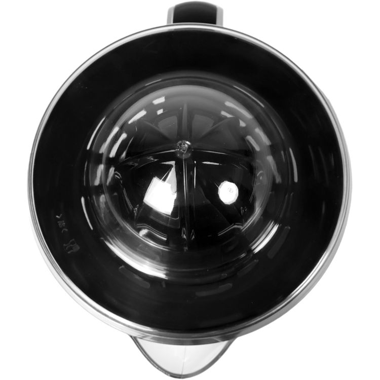Green Lion Dual Rotation Citrus Juicer with Adjustable Filter, Small and Large Juice Cones, 700mL Capacity, Stainless Steel + AS + PP & ABS Material - Black