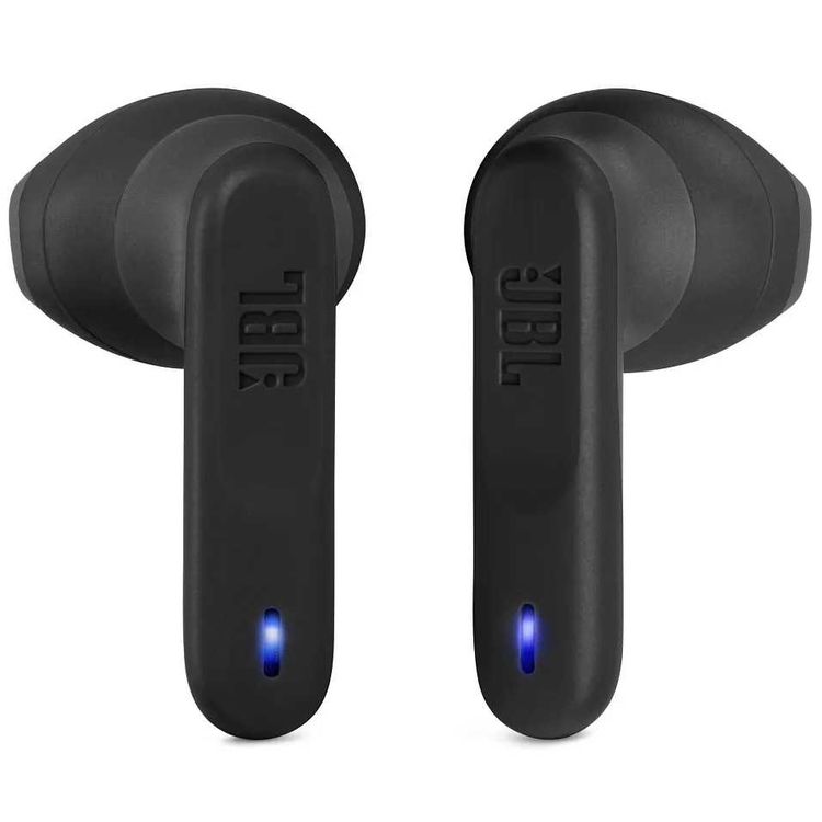 JBL Wave Flex True Wireless Noise Cancelling Earbuds, Hands-Free Calls with Voice Aware, Comfortable fit, JBL Deep Bass Sound, 32h Maximum play time - Black