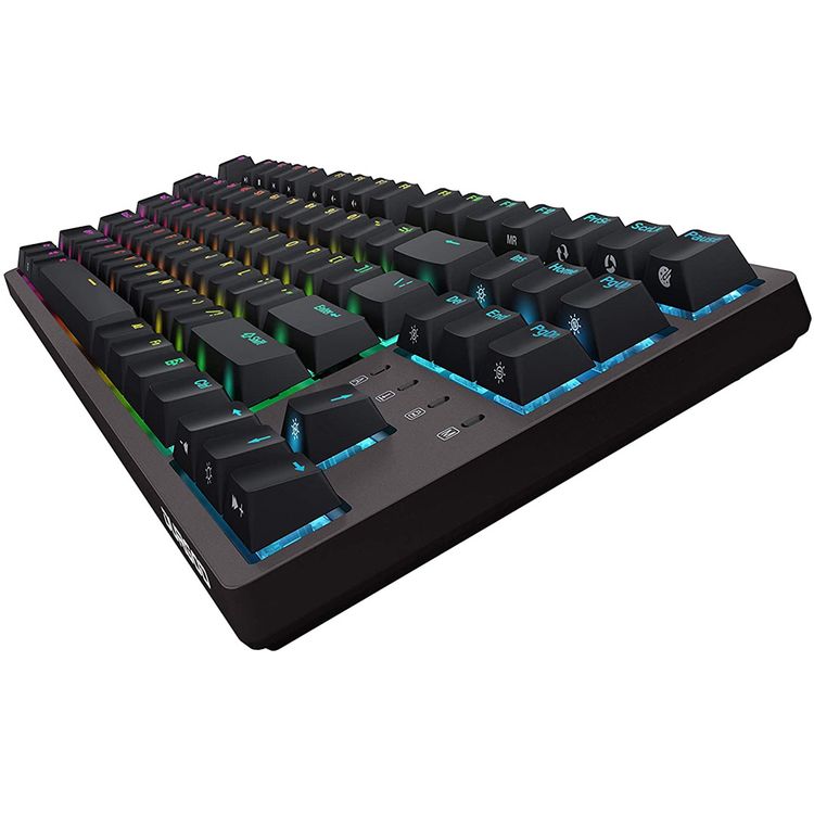 Durgod Taurus TKL Wireless Mechanical Gaming Keyboard  - Double Shot PBT NKRO (Cherry Red,Brown) - Space Purple