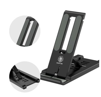 Green Lion Pocket Size Stand  - Black