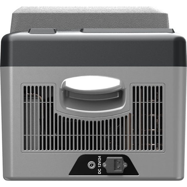 ثلاجة وفريزر محمول ذكي من باورولوجي بسعة 15600 مللي أمبير وسعة 20 لتر - رمادي