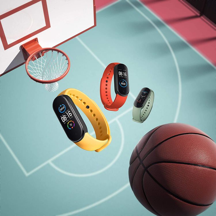 Xiaomi Mi Smart Fitness Band 5 with 11 Sports Mode (Rowing Machine, Elliptical, Yoga, Outdoor Running, Outdoor Cycling, Swimming, Indoor Cycling) 24/7 Heart Rate & Sleep Monitoring