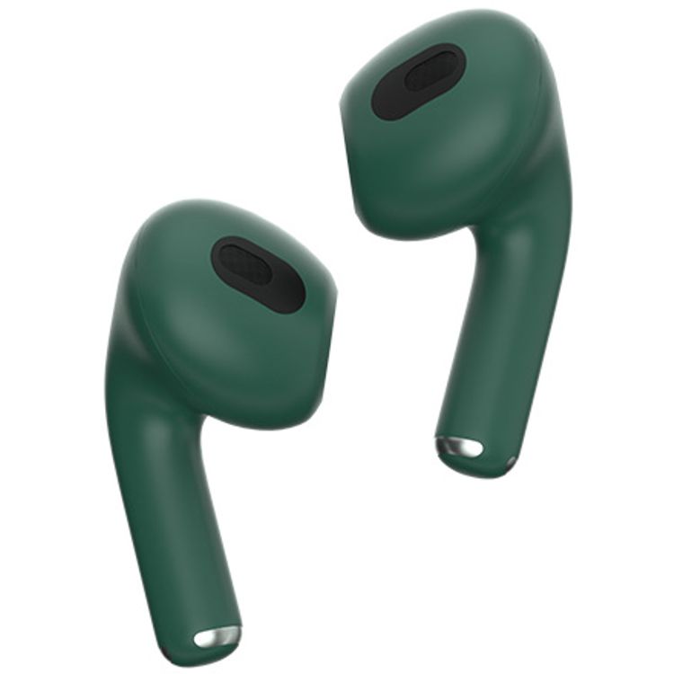 Porodo Soundtec By Porodo Wireless Earbuds 3, Bluetooth 5, with Voice Assistant  - Green
