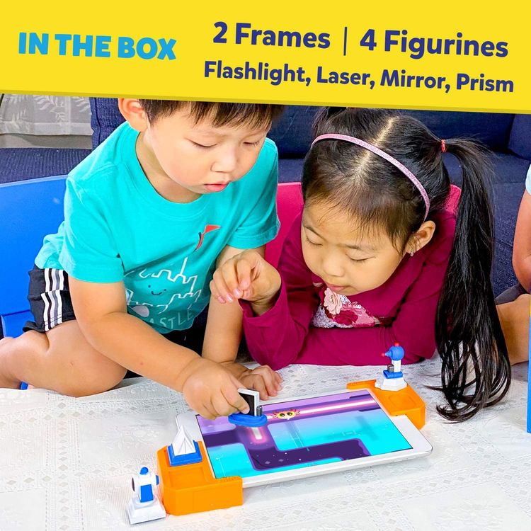 Tacto Laser by PlayShifu (app Based) - Interactive Board Games, STEM Toy for Boys & Girls Ages 5-10