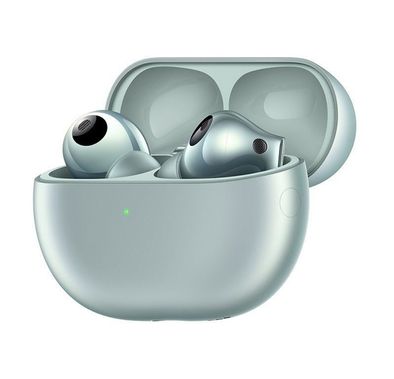 Huawei Freebuds Pro 3 with Active Noise Cancellation, Up to 7 Hours Battery Life, Wired & Wireless Charging, Type-C Charging Port, IP54 Earbuds Water Resistance Level, Cable Included, Built-in Microphone, Touchpad Control, Multipoint Pairing - Green