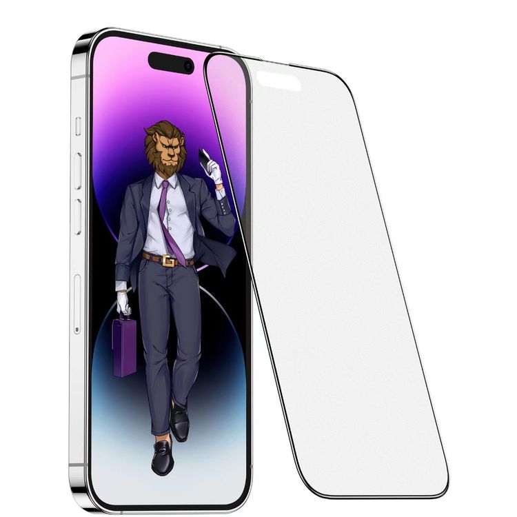 Green Lion 9H Steve Matte Strong Full Glass Protector - Clear