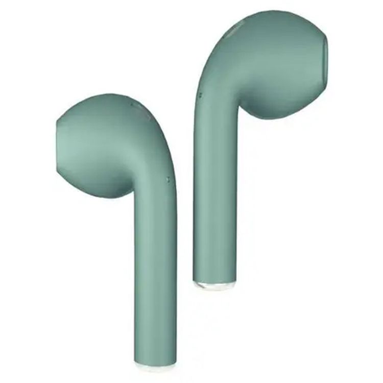 Porodo Soundtec Wireless Earbuds with Touch Control, Optical Sensors, Auto-pairing, Excellent Tone Quality, Siri Access, Wireless Charging Support, Bluetooth Version 5 - Green