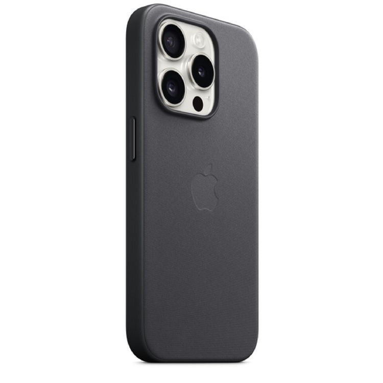 Apple iPhone 15 Pro For FineWoven Case with MagSafe - Black