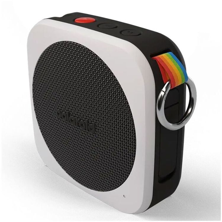 Polaroid P1 Music Player, Up to 10 hours of battery life, 3.5mm auxiliary port, IPX5 waterproof, 2 hours to full charge - Black 