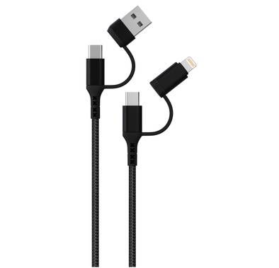 Green Lion Charging Cable, Multiple Braided 2 in 2 Fast C...