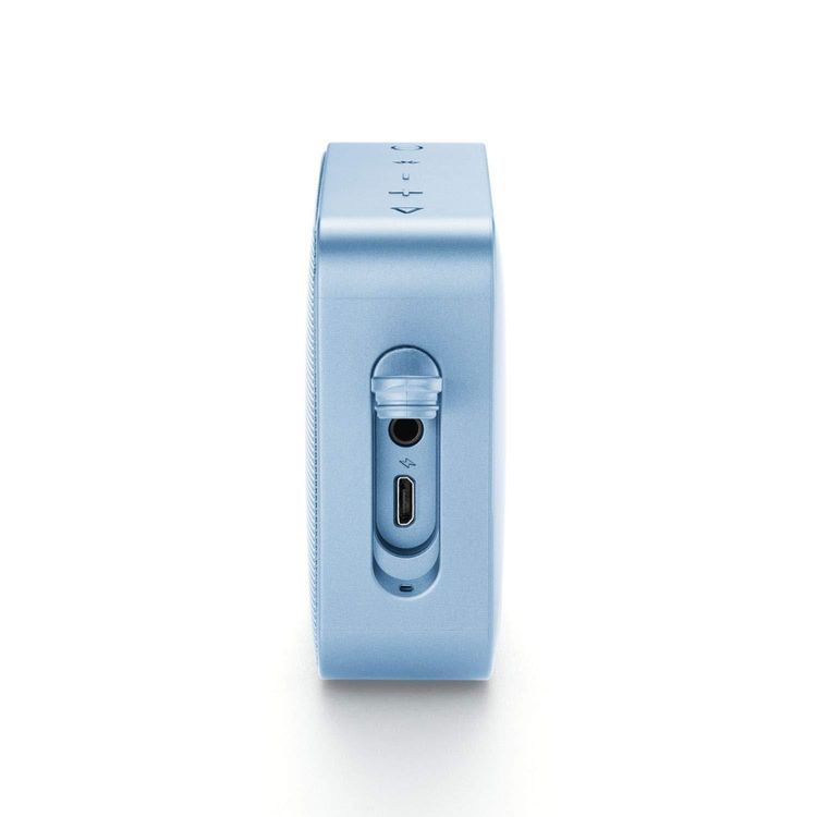 JBL GO 2 Portable Wireless Bluetooth Speaker, 5-hours Playtime, IP67 Waterproof Feature, Speaker Built-in Noise-Cancelling Speakerphone - Cyan