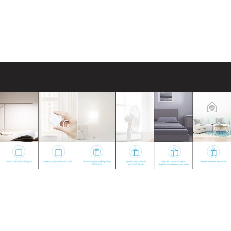 أكارا ماجيك كيوب جهاز تحكم عن بعد مستشعر ذكي - أبيض