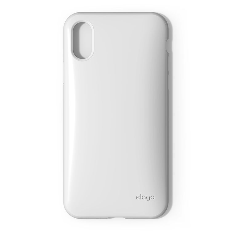 Elago Cushion Back Phone Case for iPhone X/XS 5.8" Soft & Smooth TPU | Superior Impact Resistance | Ergonomic Design | 0.55mm Thick Screen Protection