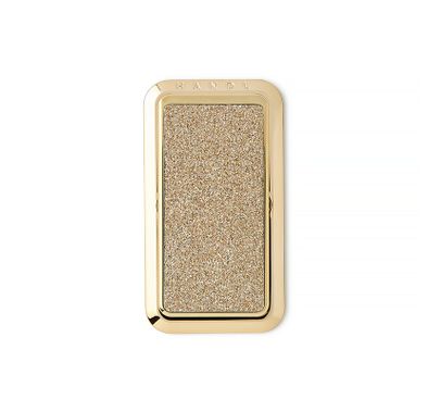 Handl Smoothe Glitter Mobile Stand Phone Grip with Popl - Champagne Gold