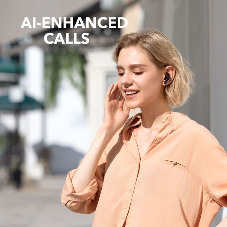 Soundcore Life Note E True Wireless Earphones, IPX5 Waterproof, Ultra-Compact, 32 Hours Battery Life, 8 Hours Charging Time - Black