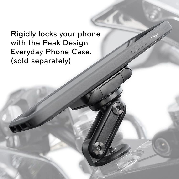 Peak Design Mobile Motorcycle Stem Smartphone Mount - Black