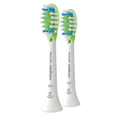 Philips Sonicare W3 Premium Standard Toothbrush Heads - White