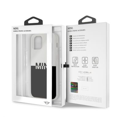 CG Mobile Mini Cooper PC/TPU Big Logo Hard Case, Shock-Absorption, Anti-Scratch, & Drop Protection Back Cover Compatible for iPhone 12 Mini ( 5.4" )