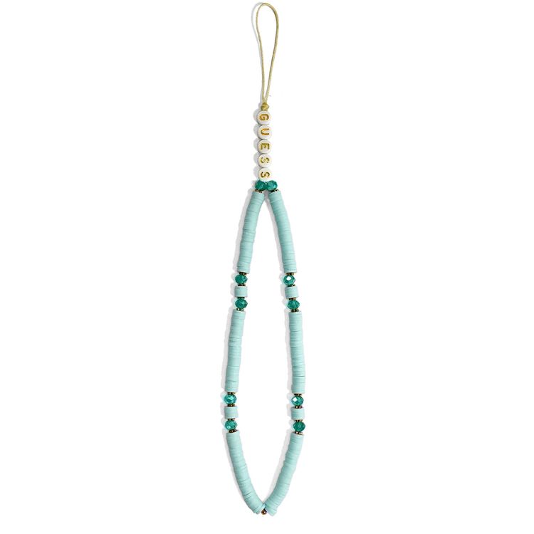 Guess Phone Strap Heishi Beads 25cm