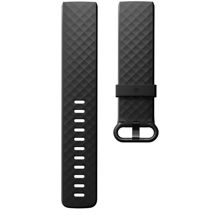 Fitbit Classic Band for Charge 3 or 4 - Black(Large)