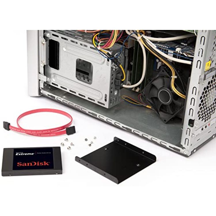 مجموعة تحويل Sandisk Sdssdck-aaa-g27 Ssd للماكنتوش وWindows - أسود