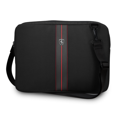 CG MOBILE Ferrari Urban Computer Sleeve with Strap 13" Compatible for MacBook, Slim Lightweight Portable Storage Bag, Protective Case Cover with Zipper Suitable for Outdoor