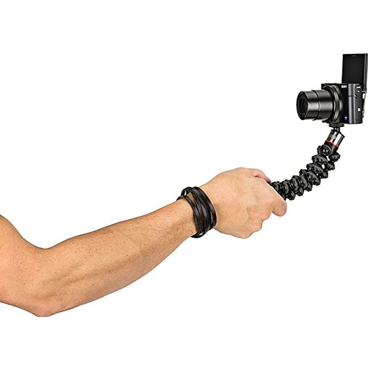 JOBY GorillaPod 500: A Compact, Flexible Tripod for Sub-Compact Cameras, Point & Shoot, 360 Cameras and Other Devices up to 500 grams