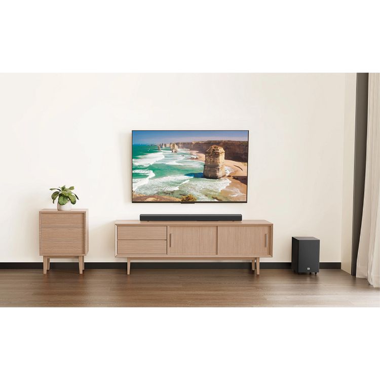 JBL SB550 3.1 Channel Soundbar Wireless Speaker, 250W Speaker, Type A Port, Dolby Audio Embedded, Bluetooth 5.3 - Black