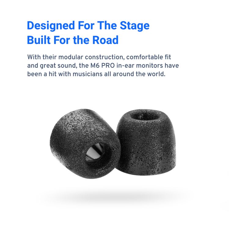 MEE Audio M6 Pro 2nd Generation In-Ear Monitors Headphones Wired + Wireless Combo Pack: Includes Stereo audio Cable and Bluetooth audio Adapter (Blue)