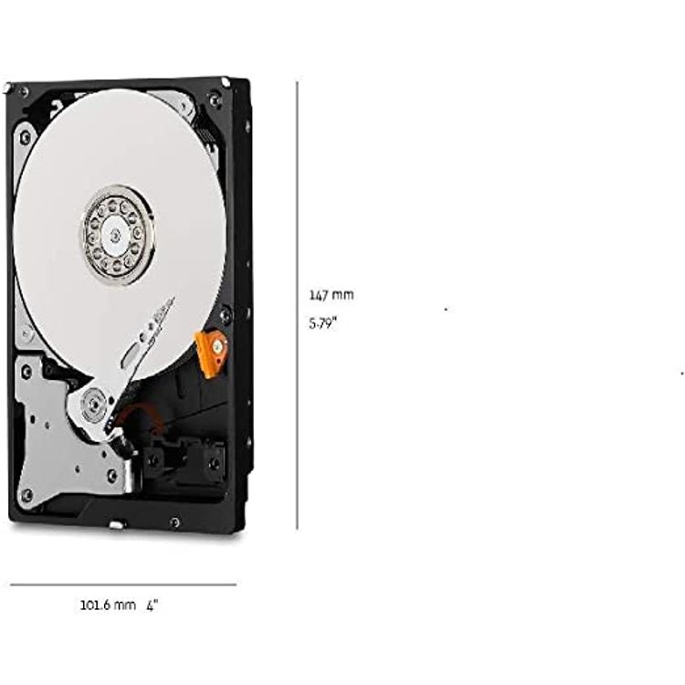 Western Digital Purple 1TB Surveillance 3.5 Inch SATA 6 Gb/s Hard Disk Drive with Allframe 4K Technology - 180TB/yr, 64MB Cache, 5400rpm