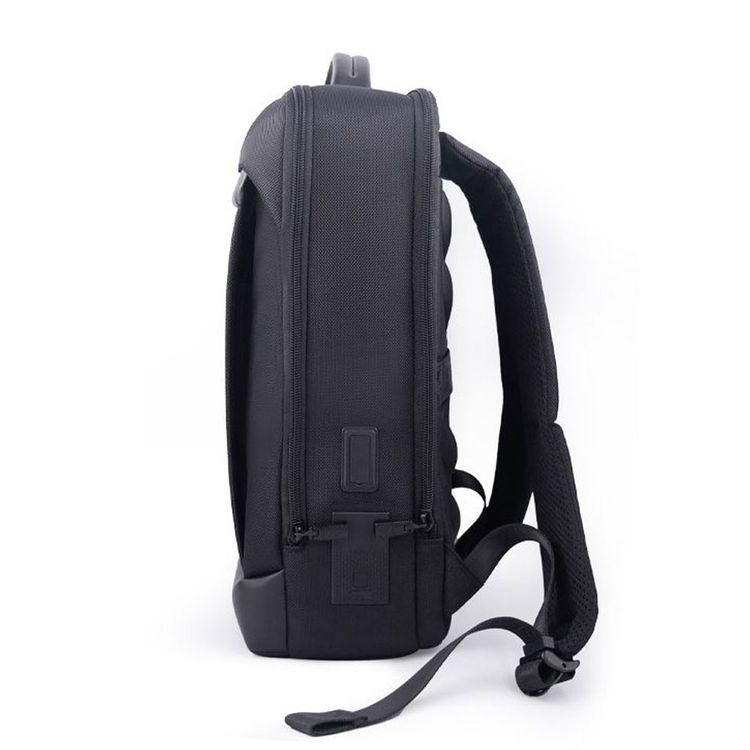 Green Lion Vienna Fingerprint Backpack - Black