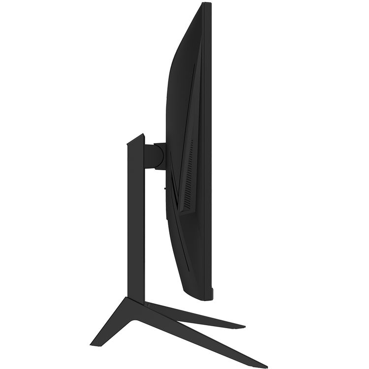 Porodo Gaming 27" FHD 120Hz Gaming Monitor, Borderless Design, 178° Viewing Angle, RGB Lighting, Overdrive Function, Durable Metal Stand, E-LED Backlight Type, 16.7M Display Colors - Black