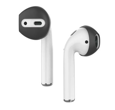 AhaStyle Fit in the Case Ear Covers for Airpods ( 3 Pairs ) - Black