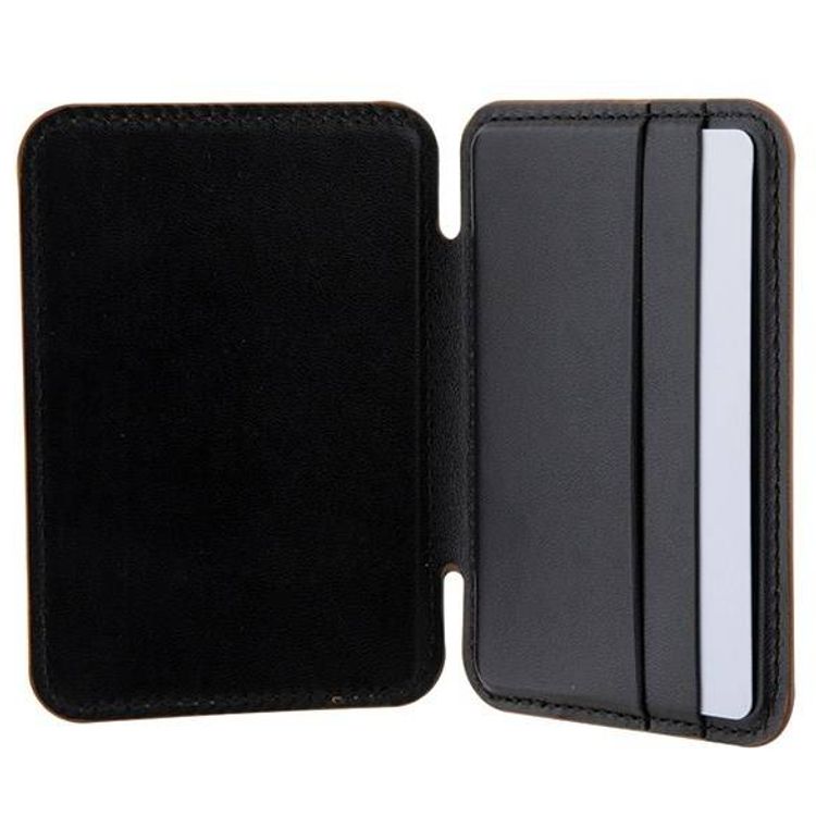 Guess Wallet Cardslot Stand Gcube Stripe Magsafe - Brown