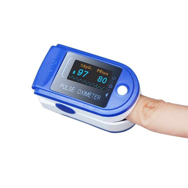 Porodo Pulse Oximeter (Asstd Color) - Blue / White