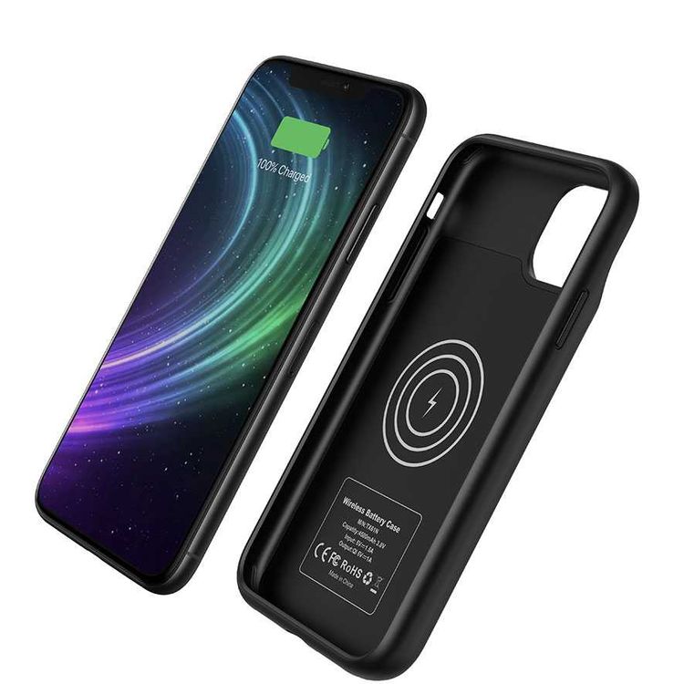The Porodo Wireless Battery Case for iPhone 11Pro Max in UAE Qi