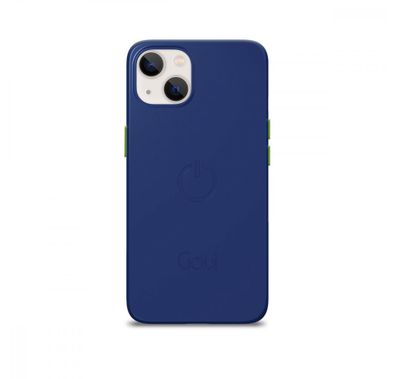 Comma Kevlar Series Phone Case Compatible for iPhone 13 (6.1) Anti-Shock Protective Back Cover - Dark Blue